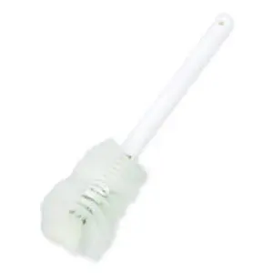 Pint Bottle Brush; Scrub Brushes; Wirewound Brush; Handle Brush; Bristles; Dish Washing; Pot Scrubber Brush; Long Handle Brush; Maintenance; Facilities; Upkeep; Restroom; Kitchen; Tools; Equipment; Jan/San; Janitorial