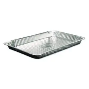 Aluminum Steam Table Pans; Cafeteria; Dinnerware; Kitchen Supplies; Aluminum; Tableware; Trays; Breakrooms; Kitchens; Restaurants; Storage; Cooking; Baking; PREP Trays; Pans; Steam Table Pan; Packages; To-Go