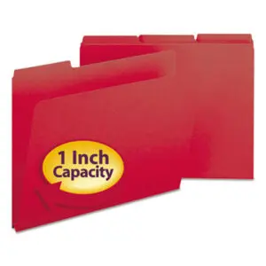 1/3 Cut; File Folder; File Folders; Letter Size; Pressboard; Recycled Product; SMEAD; Top Tab; Sleeves; Sheaths; Shells; Ordering; Storage; Files