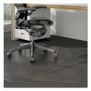 45 x 53; Carpet; Chair; Chair Mat; Clear; Floor Mat; Floor/Carpet; Low to Standard Carpet; Mat; Mats; Workstation; Protective; Coverings; Runners; Spreads; Guards; Flooring; LLR02157