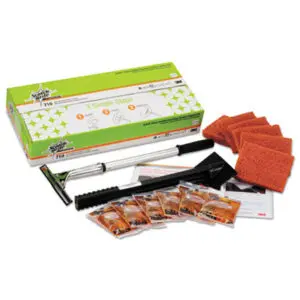 Quick Clean; Griddles; Frying; Ovens; Cleaning System; Starter Kit; Cleaning; Cleansing; Kitchens; Bathrooms; Janitorial; Jan/San; Steel; Wool
