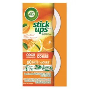 Stick Ups; Sparkling-Citrus; Scents; Neutralizers; Fragrances; Smells; Odors; Deoderizers; Deodorizers
