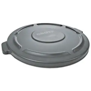 Rubbermaid Commercial; Waste Receptacle Lids; Waste Receptacle Lids-Flat Top; Cap; Cover; Hood; Roof; Top; Garbage; Trash