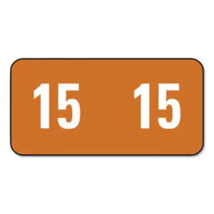 End Tab File Folder Labels; File Folder Labels; Filing System; Labels; Open Shelf Filing Supplies; Year 2015; Yearly Labels; Identifications; Classifications; Stickers; Shipping; Receiving; Mailrooms
