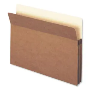 1-3/4" Expansion; Accordion File Pocket; Drop Front; Expanding File Pocket; Expanding Pocket; Expanding Wallet; File Pocket; File Pockets; Letter Size; Paper Gussets; Pocket; Pockets; Recycled Product; Recycled Products; Redrope File Pocket; SMEAD; Straight Cut Tab; Wallet; Sleeves; Accordion; Filing; Gussets