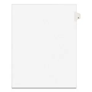 25 Tabs per Pack; AVERY; Avery Style; Binder Index; C Tab Title; Divider; Exhibit Index Dividers; Index Dividers; Indexes; Legal; Legal Exhibit Divider; Numerical; preprinted tabs; preprinted legal Tab Dividers; Recycled Product; Ring Binder Divider; Subject Divider; Tab; Tab Divider; Tabs; Unpunched; 1 tab; Recordkeeping; Filing; Systems; Cataloging; Classification