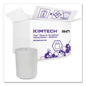 Bleach; KIMBERLY-CLARK; KIMTECH; Prep Wipes; Solvents; WETTASK System; Sponges; Swabs; Cloths; Towelettes; Drying Materials; Jan/San; Janitorial; Maintenance; Cleaning