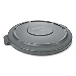 Rubbermaid Commercial; Waste Receptacle Lids; Waste Receptacle Lids-Flat Top; Cap; Cover; Hood; Roof; Top; Garbage; Trash