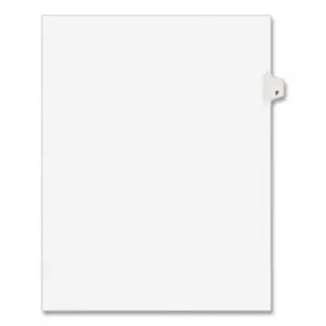 25 Tabs per Pack; AVERY; Avery Style; Binder Index; Divider; Exhibit Index Dividers; F Tab Title; Index Dividers; Indexes; Legal; Legal Exhibit Divider; Numerical; preprinted tabs; preprinted legal Tab Dividers; Recycled Product; Ring Binder Divider; Subject Divider; Tab; Tab Divider; Tabs; Unpunched; 1 tab; Recordkeeping; Filing; Systems; Cataloging; Classification