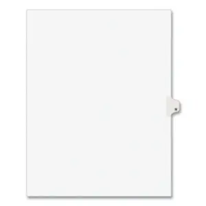 25 Tabs per Pack; AVERY; Avery Style; Binder Index; Divider; Exhibit Index Dividers; Index Dividers; Indexes; Legal; Legal Exhibit Divider; N Tab Title; Numerical; preprinted tabs; preprinted legal Tab Dividers; Recycled Product; Ring Binder Divider; Subject Divider; Tab; Tab Divider; Tabs; Unpunched; 1 tab; Recordkeeping; Filing; Systems; Cataloging; Classification