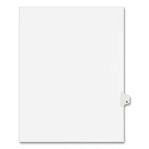 25 Tabs per Pack; AVERY; Avery Style; Binder Index; Divider; Exhibit Index Dividers; Index Dividers; Indexes; Legal; Legal Exhibit Divider; Numerical; preprinted tabs; preprinted legal Tab Dividers; Recycled Product; Ring Binder Divider; S Tab Title; Subject Divider; Tab; Tab Divider; Tabs; Unpunched; 1 tab; Recordkeeping; Filing; Systems; Cataloging; Classification
