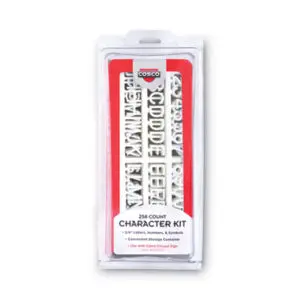 Changeable Letter; Changeable Letter Board; Characters; Helvetica Style; Letters; Letters & Numbers; Open/Closed; Sign; White; Plastic Surface; Schools; Education; Classrooms; Students; Learning; Aids; Teachers; Daycare; Childcare; Numerals; Alphabets; Signs; Signage; Lettering; Boards; Meeting Rooms