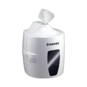 Everwipe; Disinfectant Wipes; Cleaning Wipes; Surface Care; Cleaning and Deodorizing Wipes; Sanitary Wipes; Legacy; EPA List N-Approved; Wipers; Wall Mount