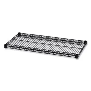 Alera; Black; Extra Shelves; Furniture; Heavy-Duty; Industrial/Commercial; Open Unit; Shelf/Shelves; Shelves; Shelving; Shelving Unit; Wire; Racks; Ledges; Books; Storage; Warehouses; Repisa; Wire Shelves; Wire Shelving; Wire Shelf