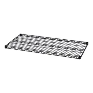 Alera; Black; Extra Shelves; Furniture; Heavy-Duty; Industrial/Commercial; Open Unit; Shelf/Shelves; Shelves; Shelving; Shelving Unit; Wire; Racks; Ledges; Books; Storage; Warehouses; Repisa; Wire Shelves; Wire Shelving; Wire Shelf