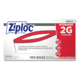Bag; Bags; Cafeteria; Food & Beverage; Food & Beverage Supplies; Food Storage; Food Storage Bag; 2 Gallon; Kitchen Supplies; Ziplock; Lunchroom; Storage; Sacks; To-Go; Containers; Totes; Take-Out; Carry