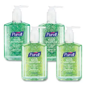 Bathroom Supplies; GOJO; Hand Care; Hand Cleaning; Hand Sanitizer; Janitorial Supplies; Pump Dispenser; PURELL; PURELL Hand Sanitizer; Restroom Supplies; Skin; Washroom Supplies; With Aloe; Sanitary; Germ-Killers; Disinfectants; Cleaners; Hygiene