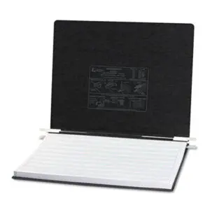 14-7/8 x 11; ACCO; Binders; Black; Data; Data Binder; Hanging Data; Post Binder; Pressboard Data Binder; Printout; Recycled Product; Recycled Products; Notebooks; Rings; Portfolios; Loose-Leaf; Schools; Education; Classrooms