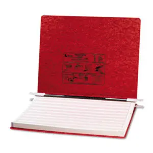 14-7/8 x 11; ACCO; Binders; Data; Data Binder; Executive Red; Hanging Data; Post Binder; Pressboard Data Binder; Printout; Recycled Product; Recycled Products; Notebooks; Rings; Portfolios; Loose-Leaf; Schools; Education; Classrooms