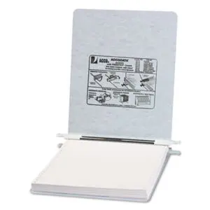 9-1/2 x 11; ACCO; Binders; Dark Gray; Data; Data Binder; Hanging Data; Post Binder; Pressboard Data Binder; Printout; Recycled Product; Recycled Products; Notebooks; Rings; Portfolios; Loose-Leaf; Schools; Education; Classrooms