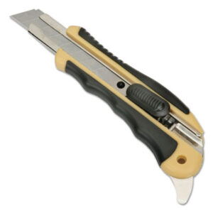 (NSN6215252)NSN 6215252 AbilityOne® SKILCRAFT® Heavy-Duty Snap-Off Utility Knife with Cushion Grip Handle ( Per )