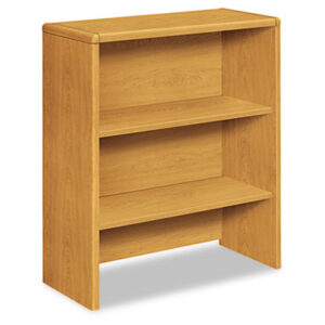 Office Furniture; 10700 Waterfall Edge Series; Bookcase; Bookcase Hutch; Cabinet; Furniture; Harvest; Medium Oak; Oak; Office Suites; Wood; Wood Furniture; Wood Office Furniture; Stack-Ons; Sideboards; Workspaces; Offices; Laminate; Hutch; Books; Book Shelf; Lateral File; Storage Cabinet; Racks; Ledges; Trestles; HON