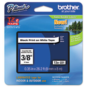 Brother® P-Touch®; BROTHER INTL. CORP.; Labels; Labels-Multi-Use