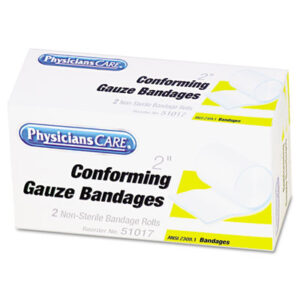 ACME UNITED; Bandage; Conforming Gauze; First Aid; First Aid Supplies; First Aid/Kits; Gauze; Gauze Pads; Refill Component; Sterile; First-Aid; Medical; Compresses; Dressings; Coverings; Wounds; Doctors; Nurses