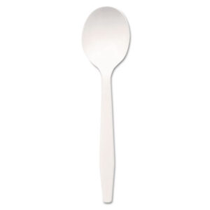 Dinnerware; DIXIE; Eating Utensils; Flatware; Plastic Tableware; Soup Spoon; Spoon; Spoons; Tableware; Utensils; Tools; Appliances; Convenience; Place Settings; Table Accessories