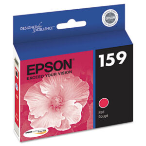 (EPST159720)EPS T159720 – T159720 (159) UltraChrome Hi-Gloss 2 Ink, Red by EPSON AMERICA, INC. (/)