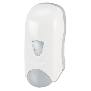 (IMP9325)IMP 9325 – Foam-eeze Bulk Foam Soap Dispenser with Refillable Bottle, 1,000 mL, 4.88 x 4.75 x 11, White/Gray by IMPACT PRODUCTS, LLC (1/EA)