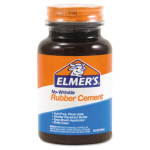 Elmer&apos;s; Adhesives; Glue; HUNT; Rubber Cement; Bonding; Affixers; Hobbies; Crafts; Education; Teachers; Classroom; Art