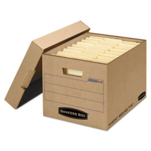 Bankers Box Files; Bankers Box Storage; Boxes; Carton; Cartons; File Box; File Boxes; File Storage; File/StorageStorage; Storage Boxes; Storage File Box; Storage Files; Containers; Cases; Crates; Storage