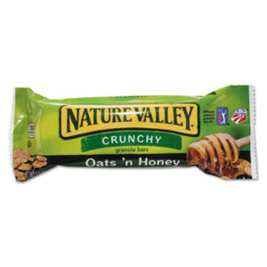 Crunchy Oats&apos;n Honey; GENERAL MILLS; Granola Bars; Nature Valley Granola Bars; Snack Foods; Breakrooms; Kitchens; Nutrition; Nourishment; Vittles; Snacks