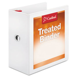 Presentation Binders; Binder; Binders; Slant-D; Slant-D Ring Binders; Cardinal; ClearVue; View; View Binders; Ring; Ring Binders; 5 inch Capacity