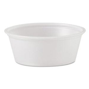 (DCCP150N)DCC P150N – Polystyrene Portion Cups, 1.5 oz, Translucent, 2,500/Carton by DART (2500/CT)