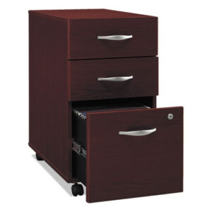 File Cabinet; Cabinets; Furniture; Office Suites; Office Furniture; Lateral File; Series A; Filing; Systems; Receptacles; Organization; Files BBF; Storage; Sienna Walnut; Desk File; Bush Business Furniture; Bush