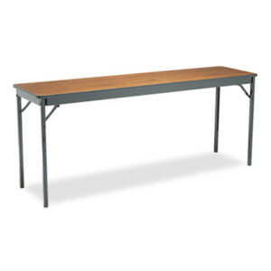 BARRICKS; Folding; Folding Table; Folding Tables; Rectangular; Special Size Folding Table; Special Size Tables; Steel; Tables; Walnut Top; Worksurfaces; Boards; Planks; Mesas; Furniture