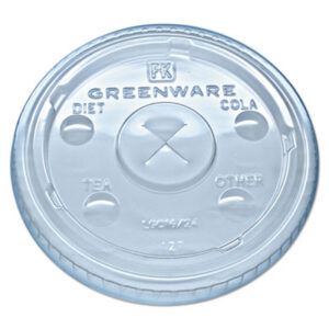 Greenware; Cold; Chilled; Plant-Based; Corn; Beverages; Cafes; Cafeterias; Covers; Hospitality; Restaurants; Stations