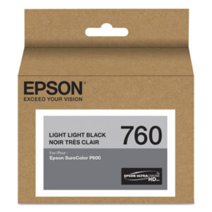 (EPST760920)EPS T760920 – T760920 (760) UltraChrome HD Ink, Light Light Black by EPSON AMERICA, INC. (/)