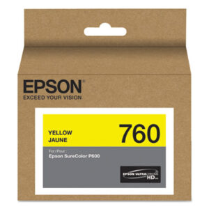 (EPST760420)EPS T760420 – T760420 (760) UltraChrome HD Ink, Yellow by EPSON AMERICA, INC. (/)