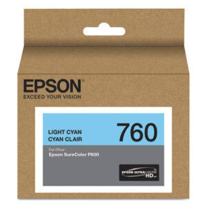 (EPST760520)EPS T760520 – T760520 (760) UltraChrome HD Ink, Light Cyan by EPSON AMERICA, INC. (/)