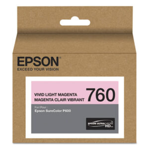 (EPST760620)EPS T760620 – T760620 (760) UltraChrome HD Ink, Vivid Light Magenta by EPSON AMERICA, INC. (/)