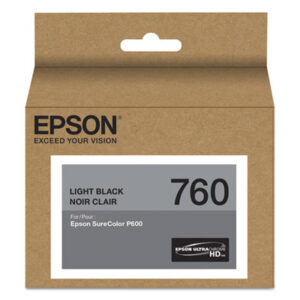 (EPST760720)EPS T760720 – T760720 (760) UltraChrome HD Ink, Light Black by EPSON AMERICA, INC. (/)