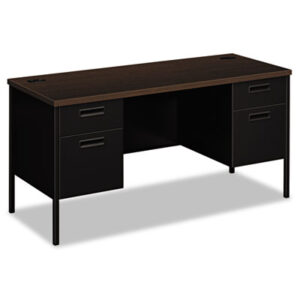 60 x 24; Credenza; Credenzas; Mocha/Black; Metal; Metro Classic; Steel; Workstations; Desk; Add-Ons; Workspaces; Expansion; L-Systems; Furniture; HON