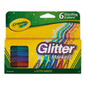 Markers; Glitter