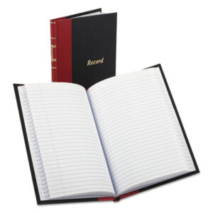 144 Pages per Book; Account; Account Book; Account Record Book; Accounting; Black/Red Covers; Book; Books; BOORUM & PEASE; ESSELTE; Journal; Log; Notebook; Record; Record Ruling; Records; Glued Binding; Recordkeeping; Accounts; Registers; Finances; Daybooks