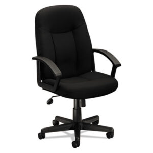 Office Furniture; Black; Chair; Chairs; Managerial; Metal-Frame; Mid Back; Swivel/Tilt; VL601 Series; Seats; Seating; Furniture; Workstations; Office; HON®; BSXVL601VA10