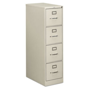 Office Furniture; 25" Deep; 4 drawer; 510 Series; Cabinet; File Cabinet; File Cabinets; File Cabinets & Accessories; Files Cabinet; Four Drawer; Full-Suspension; Furniture; Letter Size; Light Gray; Metal; Steel; Vertical File; Vertical