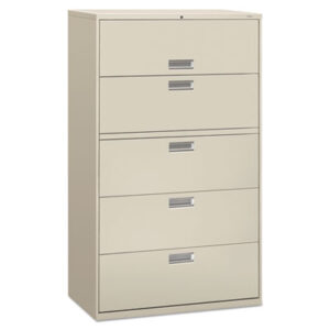 Office Furniture; 42" Wide; 5-Drawer; 600 Series; Cabinet; File Cabinet; File Cabinets; File Cabinets & Accessories; Five; Furniture; Lateral Files; Lateral